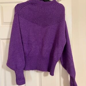 Zenana Outfitters Purple Sweater